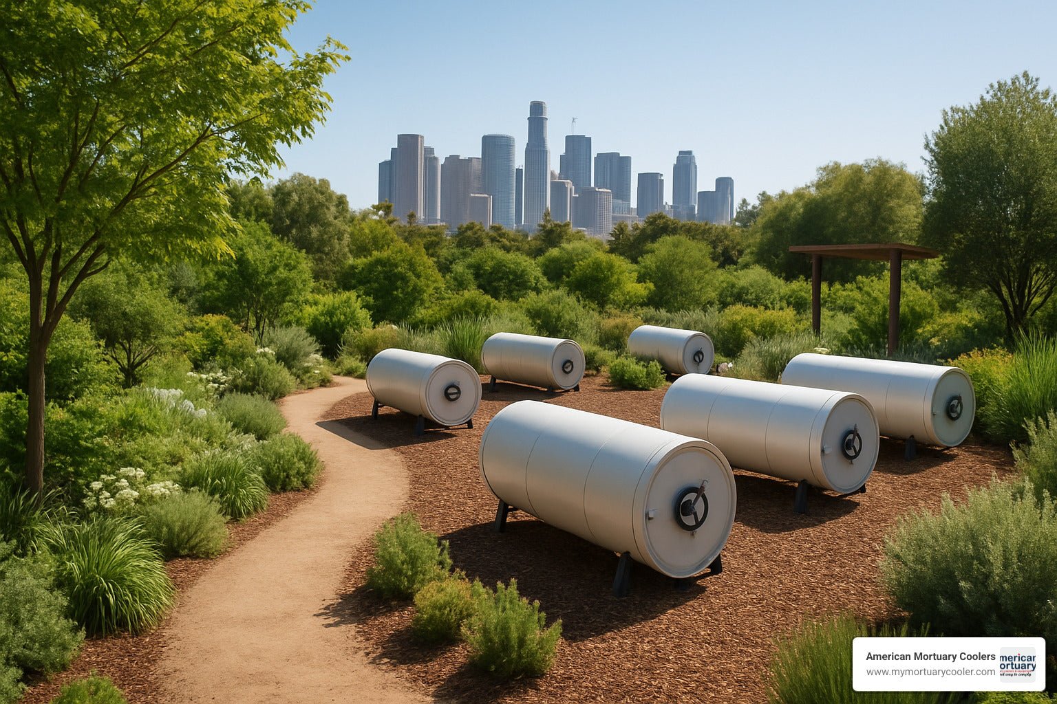 The Complete Guide to Human Composting Services in Los Angeles - American Mortuary Coolers & Equipments The Complete Guide to Human Composting Services in Los Angeles - American Mortuary Coolers & Equipments